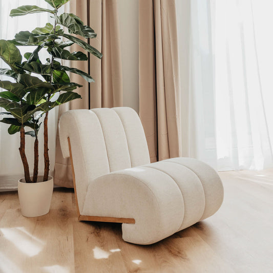 sessel luxus design beige comfort