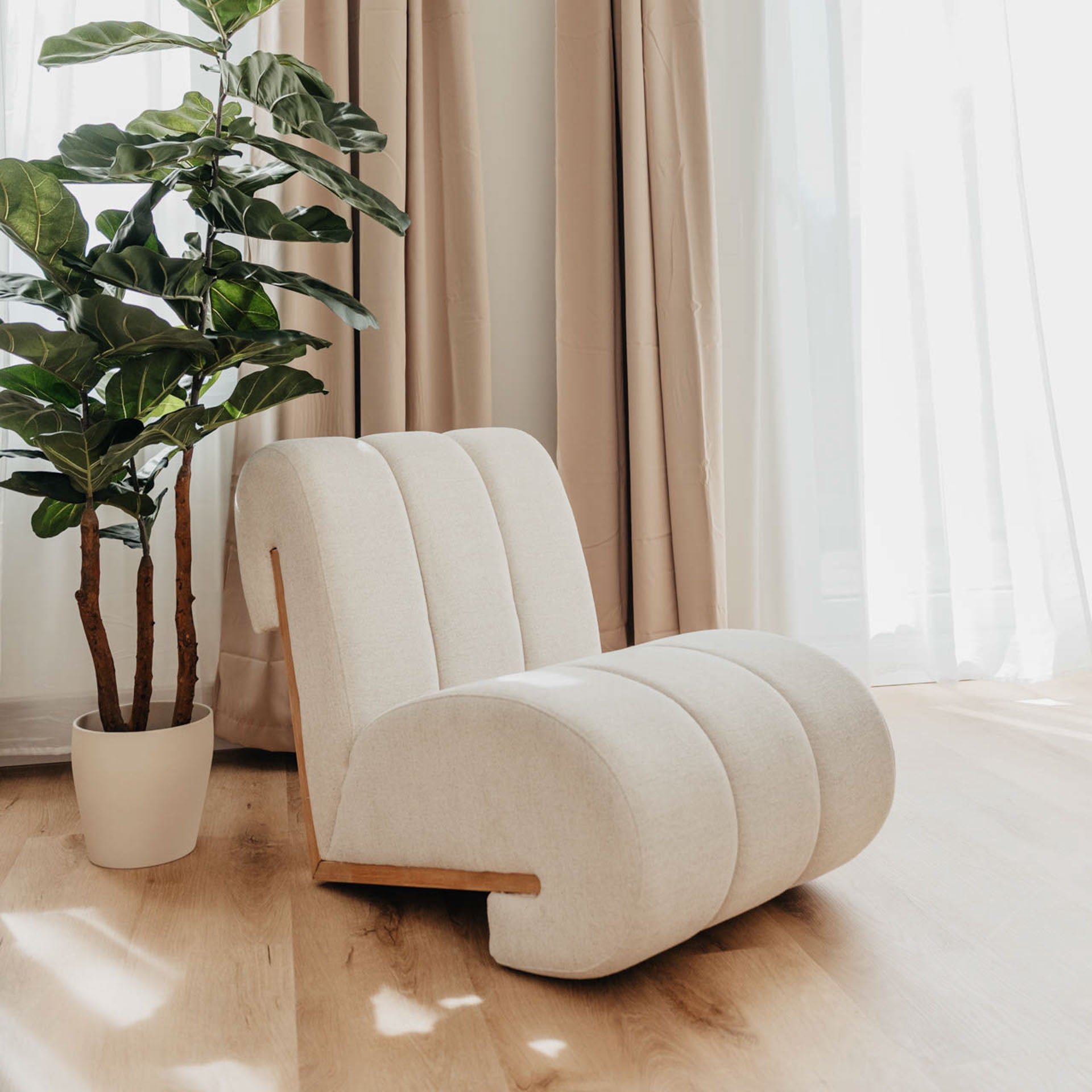 sessel luxus design beige comfort