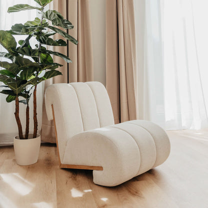 sessel luxus design beige comfort